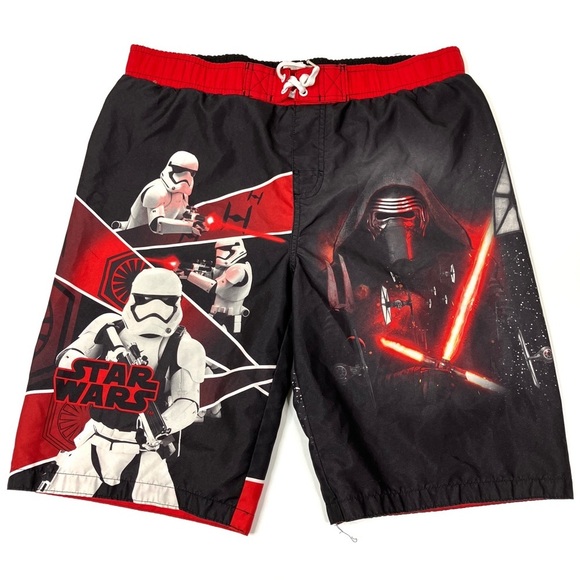 Star Wars | Boys Stormtroopers Darth Vader Board Shorts - Picture 1 of 5
